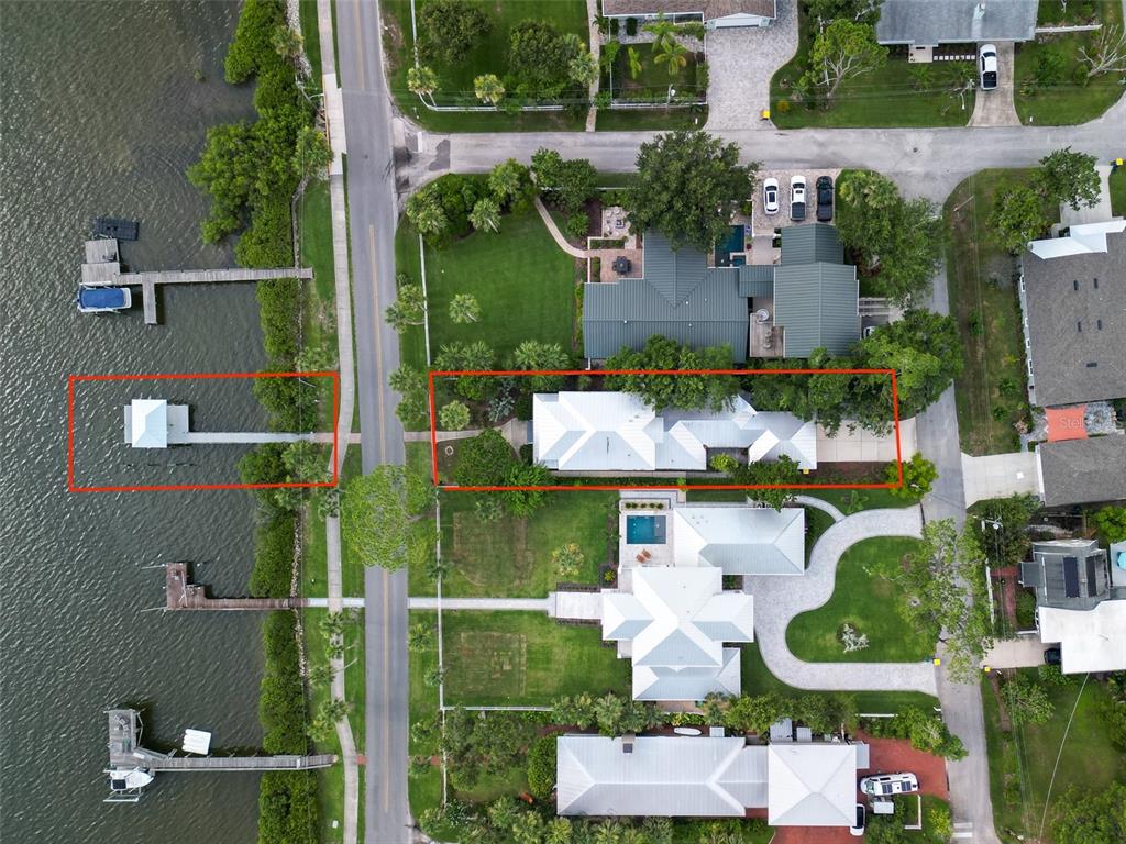 206 South Riverside Drive Edgewater, FL 32132 - Photo 8 of 60 an aerial view of houses with outdoor space