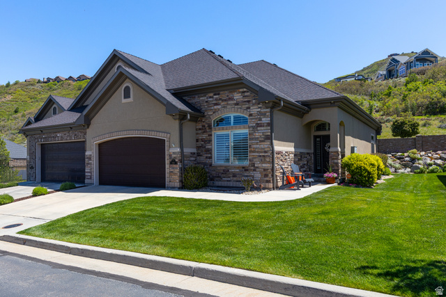 1132 Sunset Dunes Way Draper, UT 84020 - Photo 1 of 35 Stone and stucco exterior with multiple gables