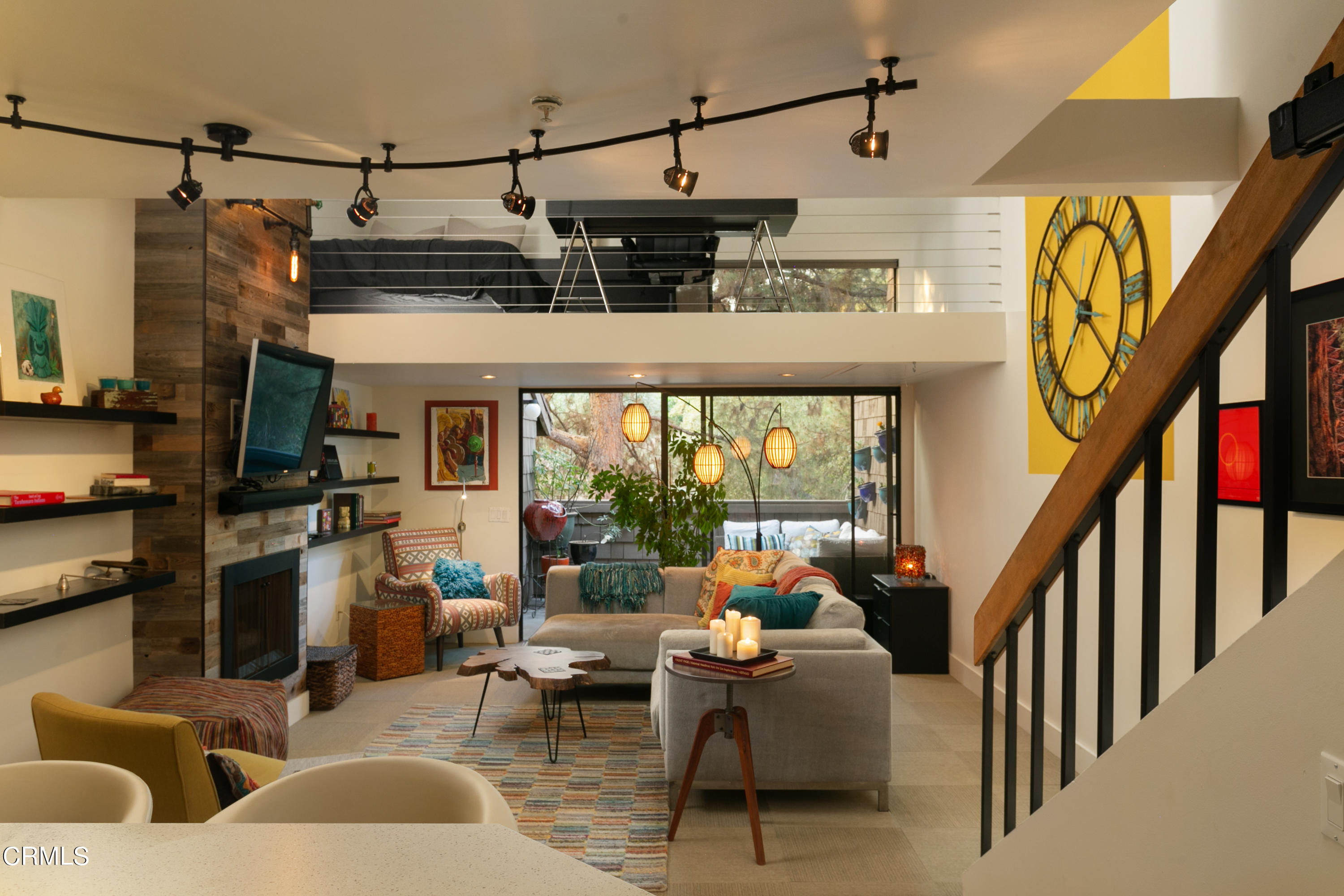 1050 Seco Street, Unit 210 Pasadena, CA 91103 - Photo 3 of 13 a living room with patio furniture and a window