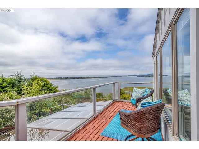 a view of balcony with couch