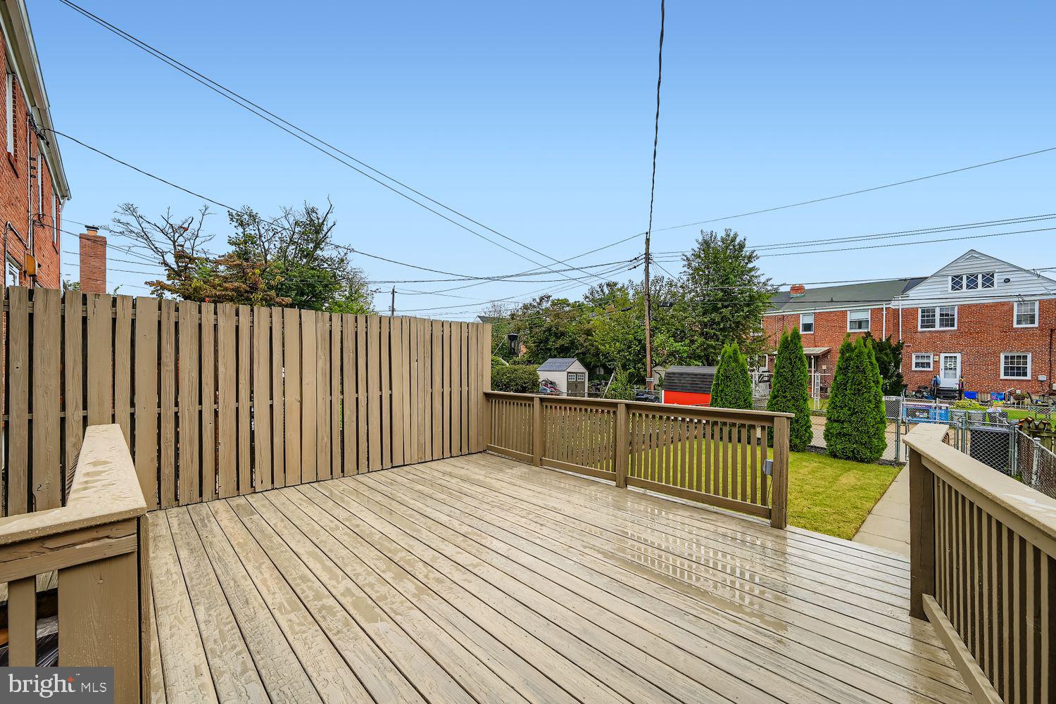 8119 Kirkwall Court Towson, MD 21286 - Photo 33 of 39 a view of a balcony with wooden floor