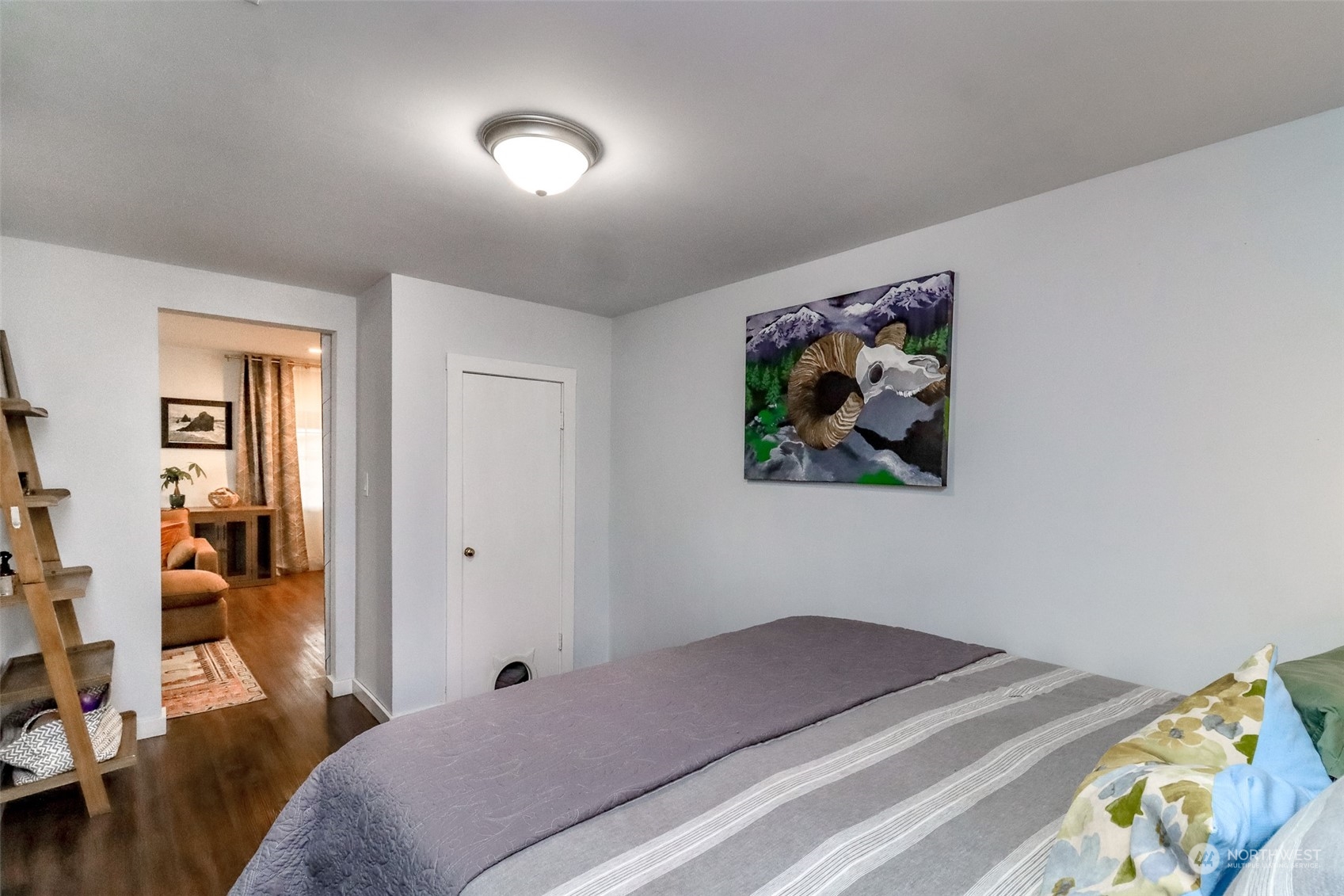 3903 Freeman Road East Edgewood, WA 98371 - Photo 23 of 40 a bedroom with a bed and a view of bedroom