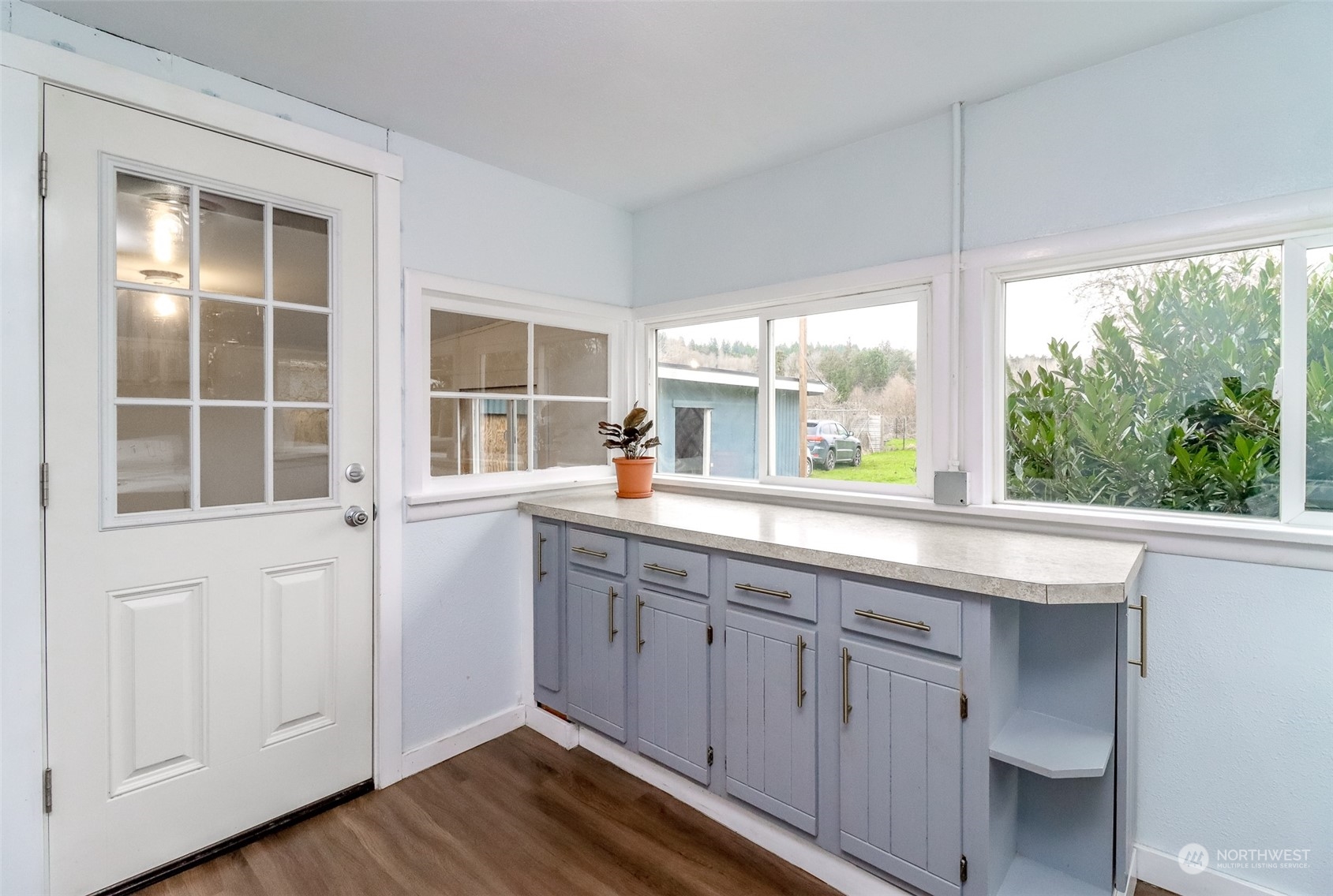 3903 Freeman Road East Edgewood, WA 98371 - Photo 30 of 40 a kitchen with a sink and large window