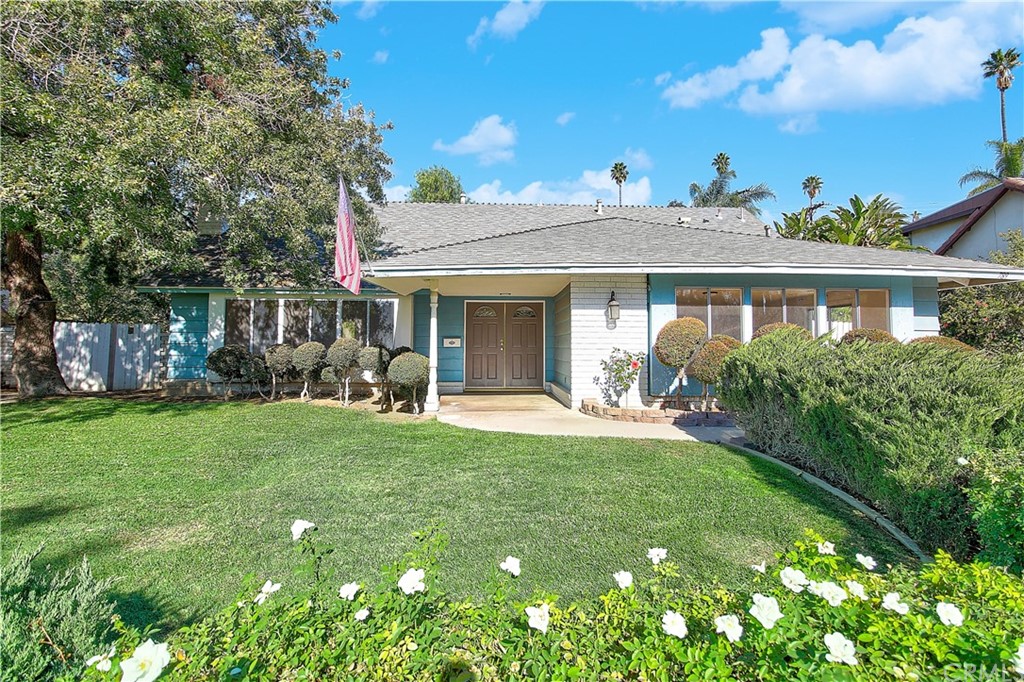 789 Apache Trail Riverside, CA 92507 - Photo 1 of 1 a view of a house with backyard porch and garden