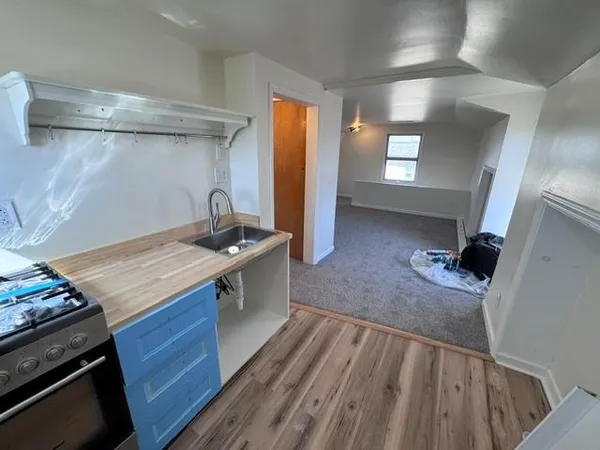 a bathroom with a sink and a toilet
