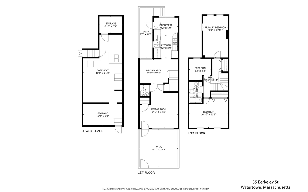 35 Berkeley Street Watertown, MA 02472 - Photo 19 of 19 Gallery Image 19
