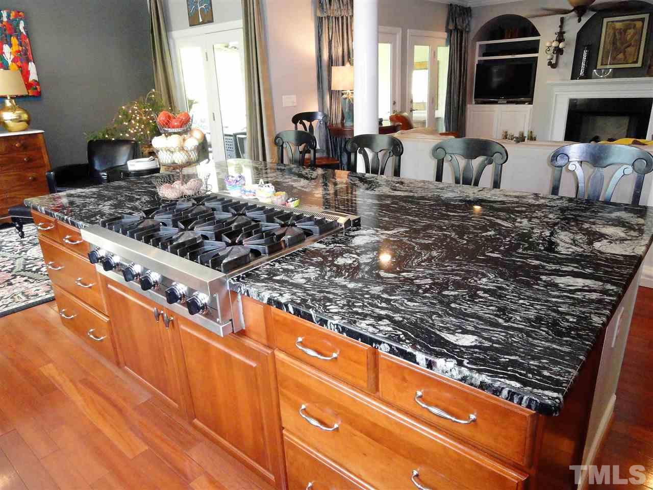 1004 Tyrrell Road Raleigh, NC 27609 - Photo 14 of 25 Gorgeous kitchen! Look at this island!!!