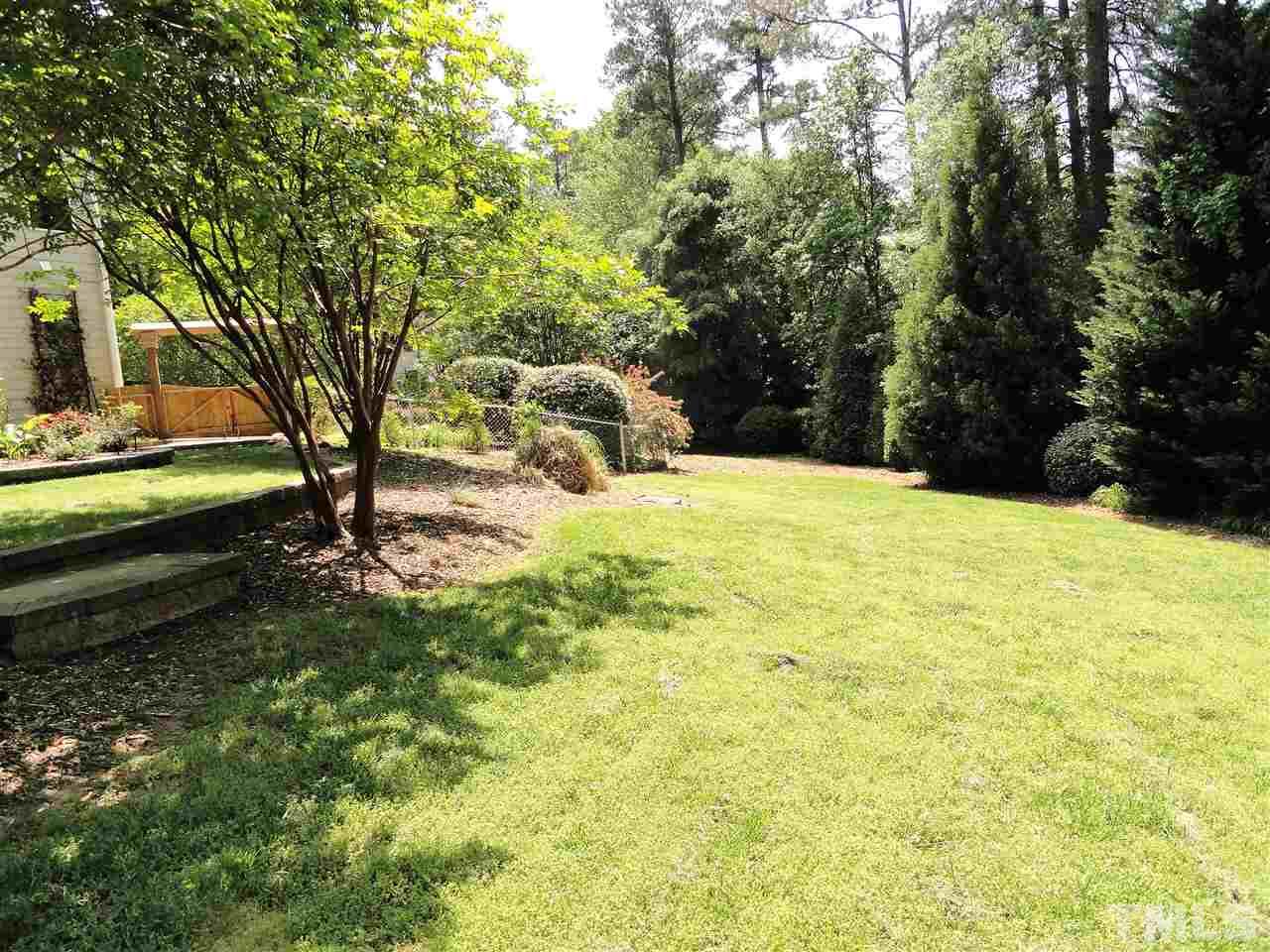 1004 Tyrrell Road Raleigh, NC 27609 - Photo 6 of 25 Absolutely beautiful backyard!