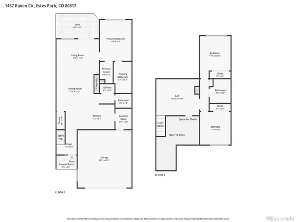 $540,000 | 1437 Raven Circle, Unit D, Estes Park, CO 80517