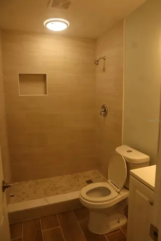 a bathroom with a sink and a toilet