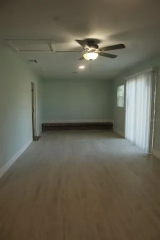 a view of empty room