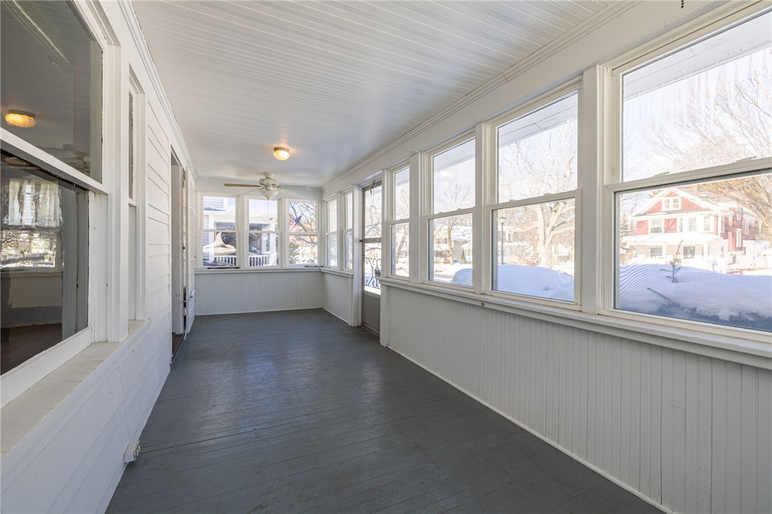 43 Britton Road Rochester, NY 14612 - Photo 5 of 23 Large enclosed front porch!