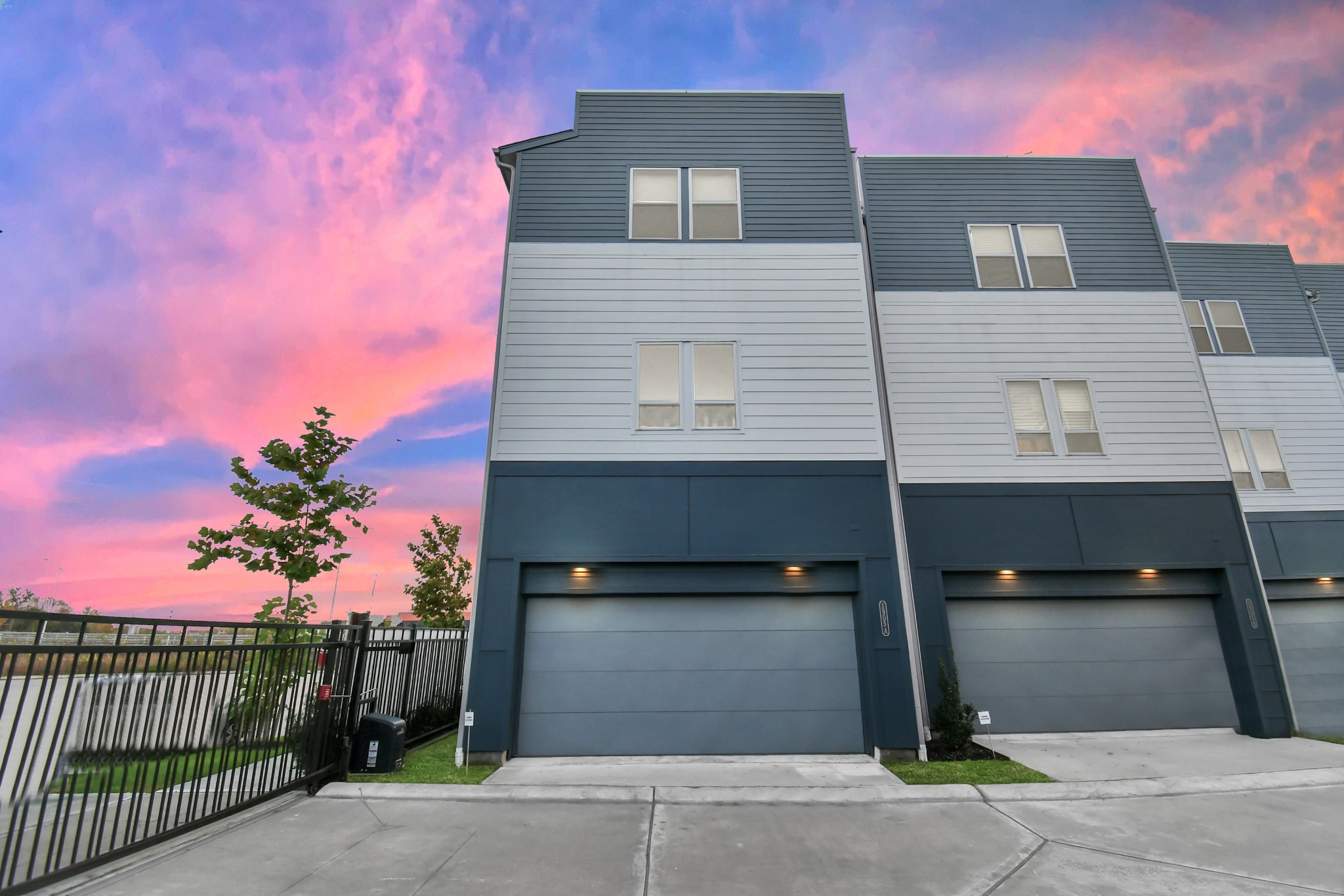 1905 Maury Street, Unit A Houston, TX 77026 - Photo 1 of 44 a front view of a house with a garage
