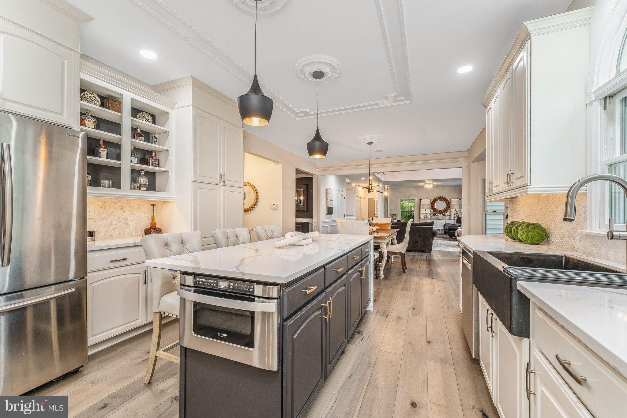 97 Union Road Frenchtown, NJ 08825 - Photo 17 of 112 Modern elegance in a spacious kitchen.