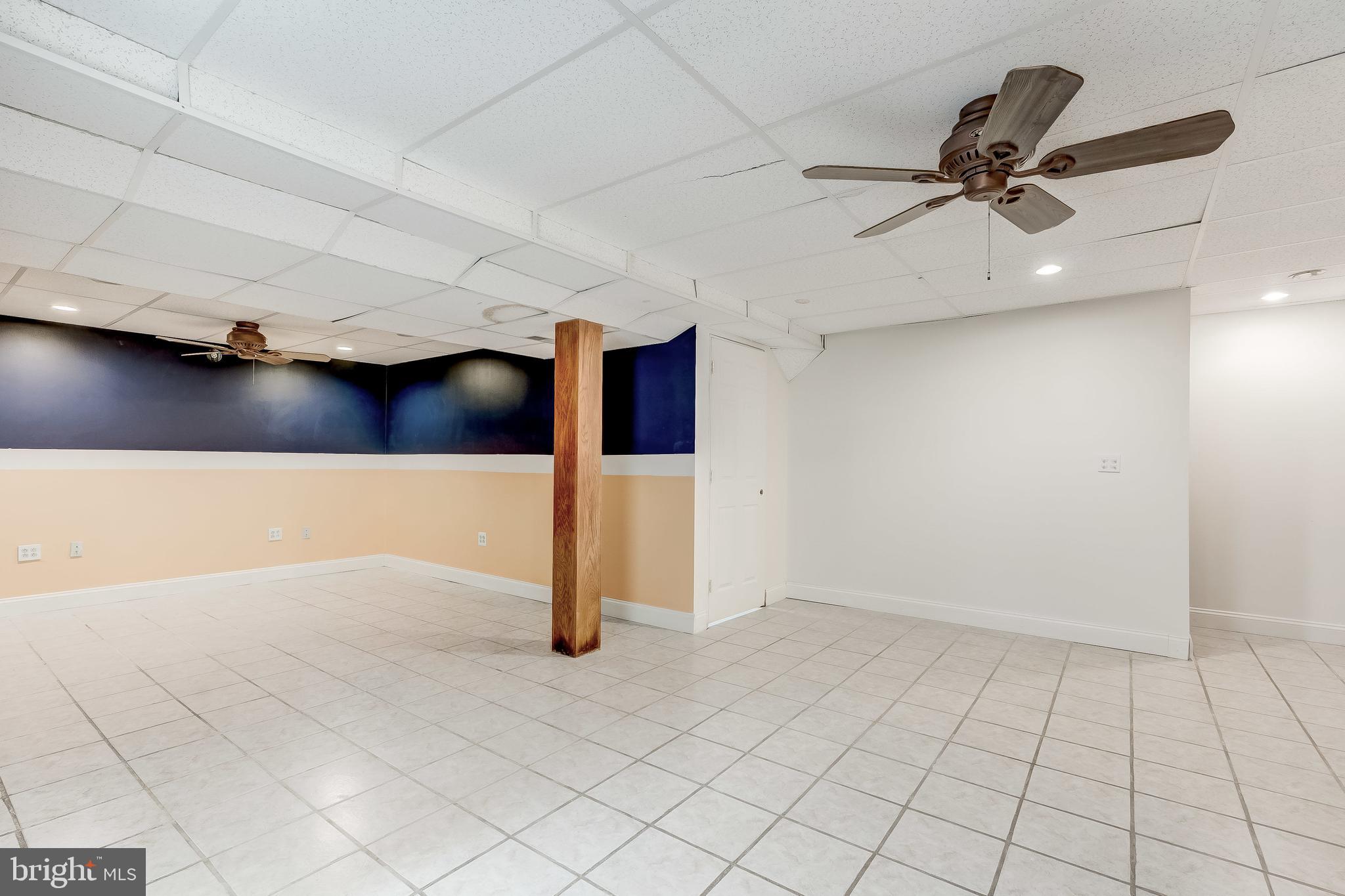 545 Fairmount Road Linthicum, MD 21090 - Photo 30 of 35 Basement Bonus room ceiling fans