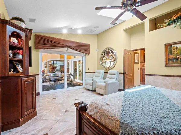 a very nice looking room with a large window