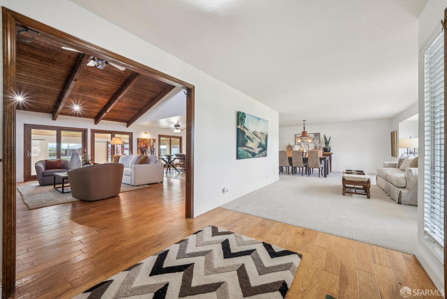 4355 Raymond Road Livermore, CA 94551 - Photo 6 of 74 a living room with furniture and a wooden floor