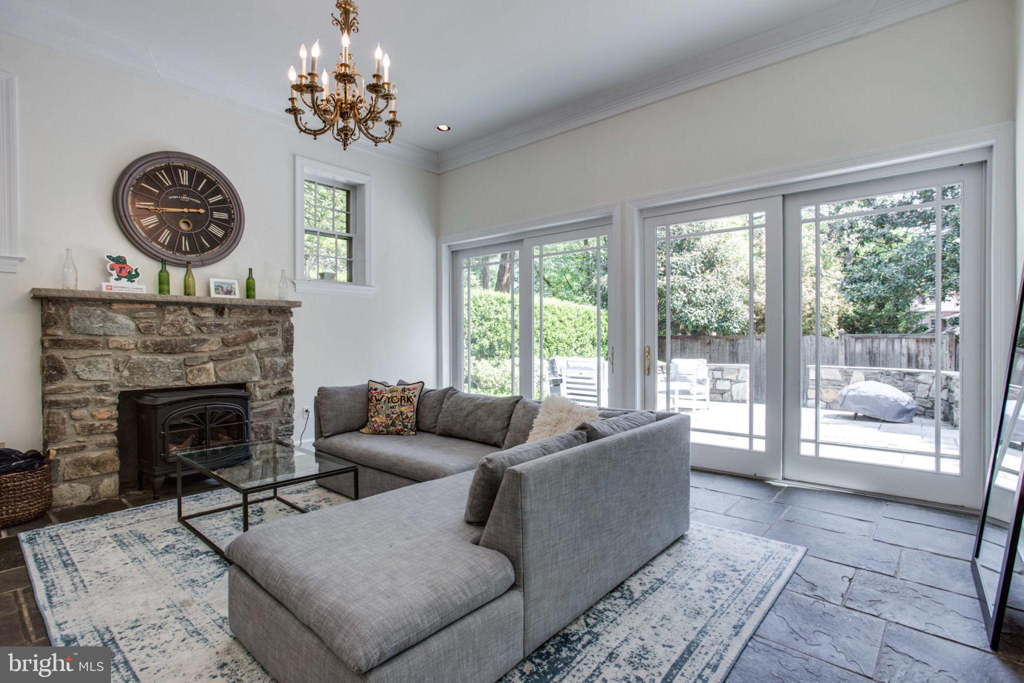 5023 Reno Road Northwest Washington, DC 20008 - Photo 14 of 33 Gorgeous view inside and out in great room