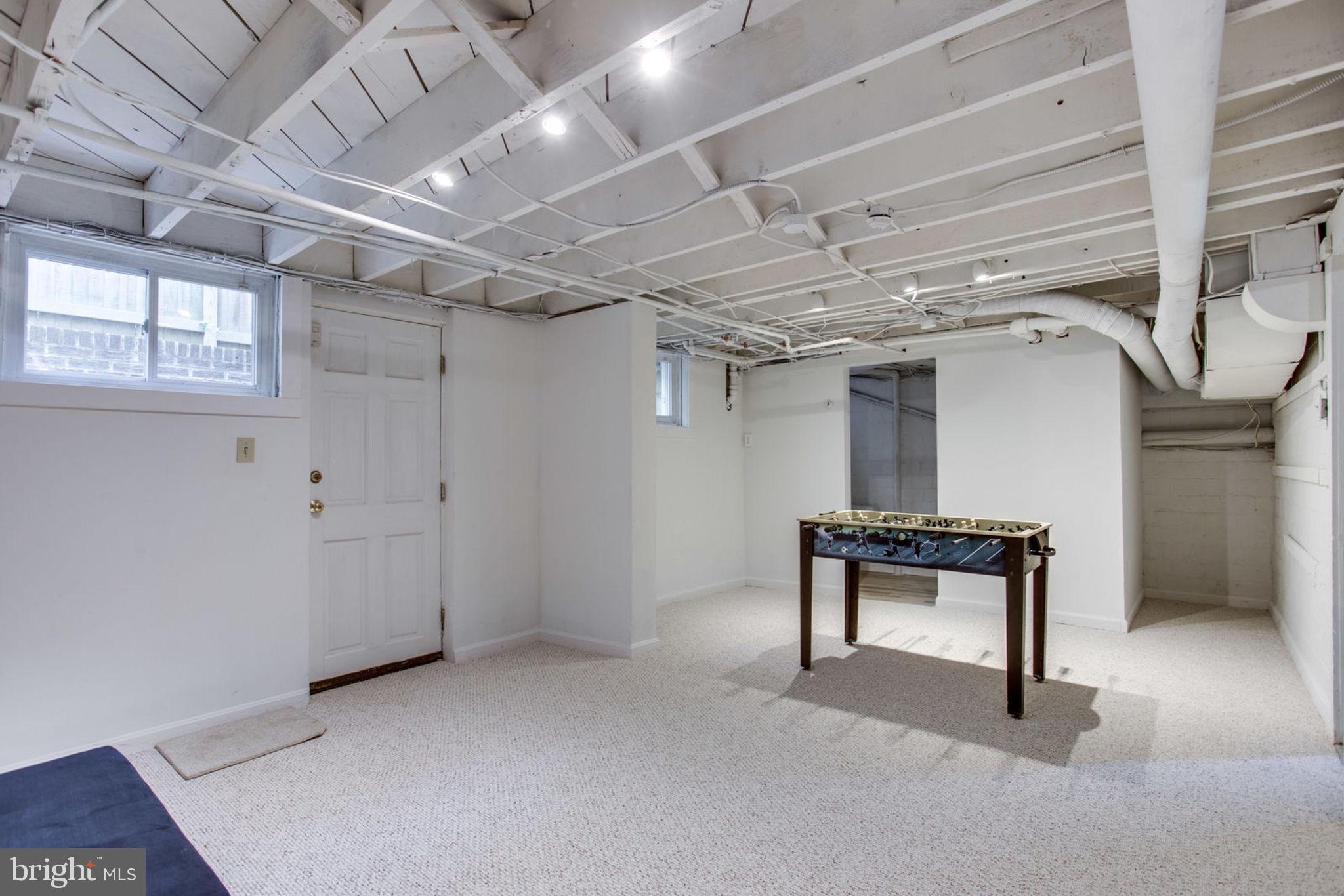 5023 Reno Road Northwest Washington, DC 20008 - Photo 32 of 33 Finished basement space with rec room