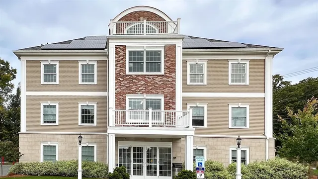 front view of residential houses