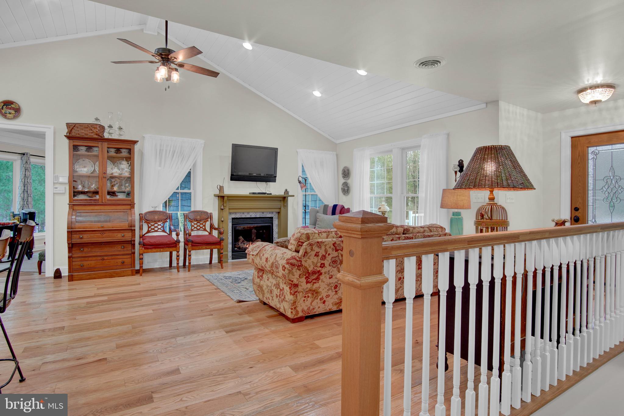 401 Orchard Road Orrtanna, PA 17353 - Photo 15 of 54 Living room view with cathedral ceilings