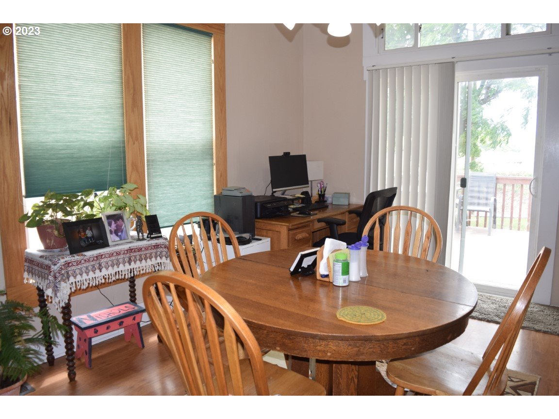 327 West Main Street Athena, OR 97813 - Photo 9 of 48 a view of a dining room with furniture window and outside view