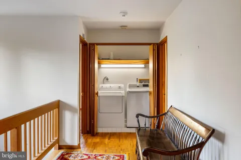 a view of a hallway with interior of the house