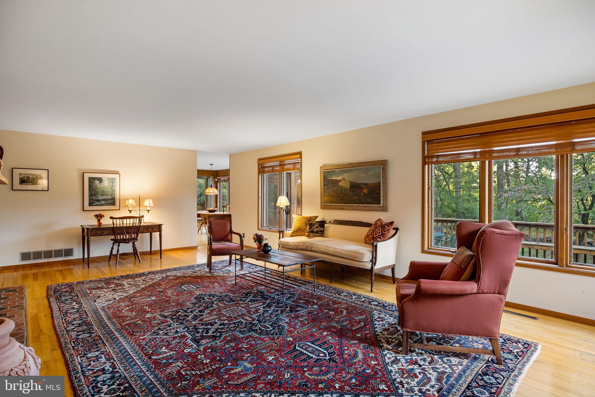 640 Harts Ridge Road Conshohocken, PA 19428 - Photo 9 of 46 a living room with furniture and a rug