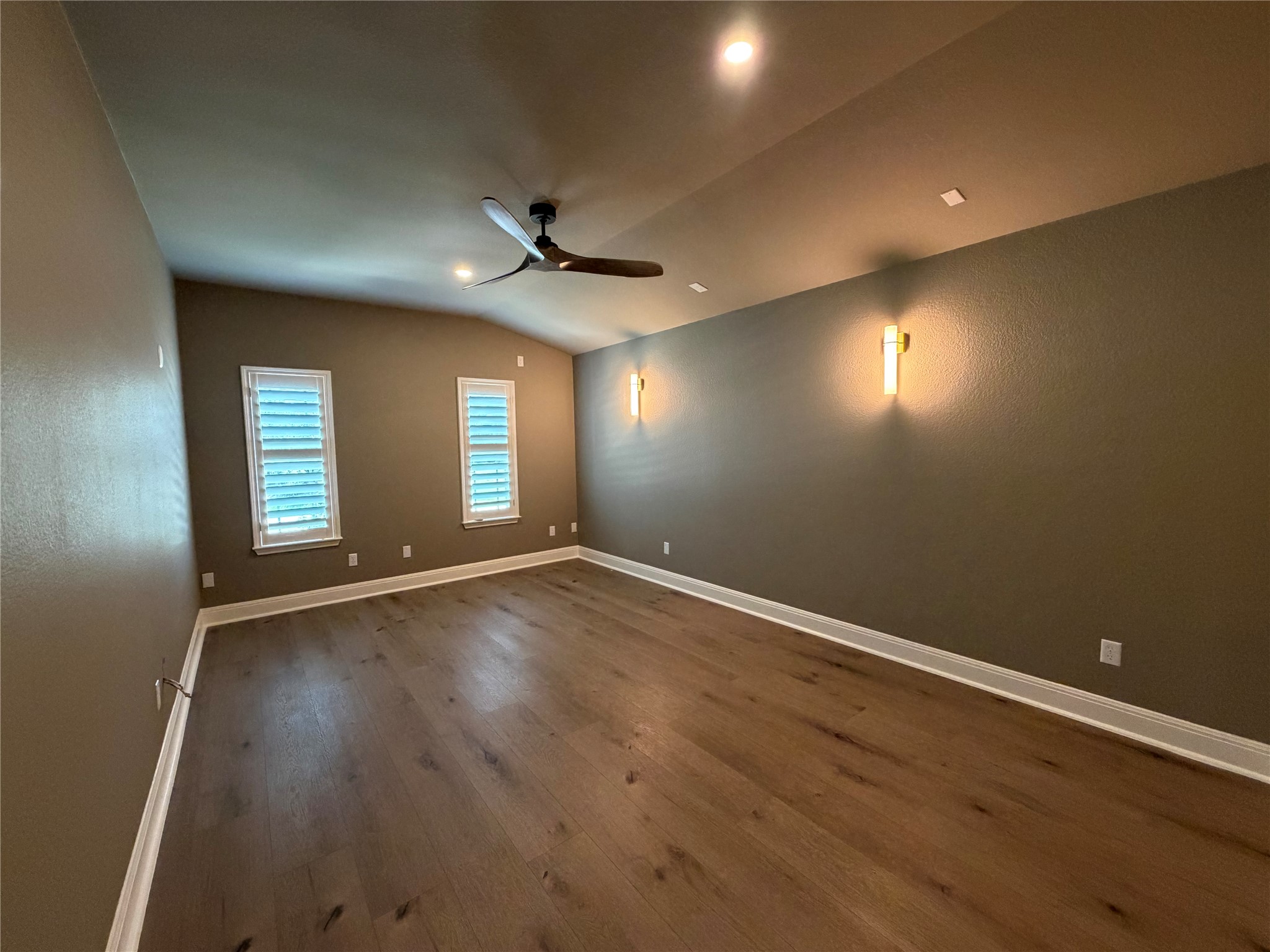 7801 Aria Loop Austin, TX 78736 - Photo 27 of 40 Media Room with walk-in media closet- Could also double as a 6th bedroom
