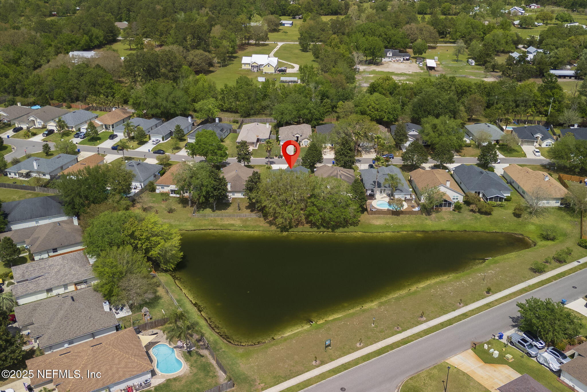 844 MacKenzie Circle St. Augustine, FL 32092 - Photo 38 of 40 a view of city and ocean