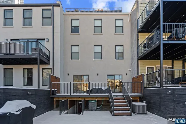 a view of outdoor space with seating area