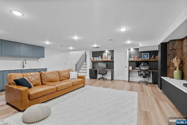 a view of a living room