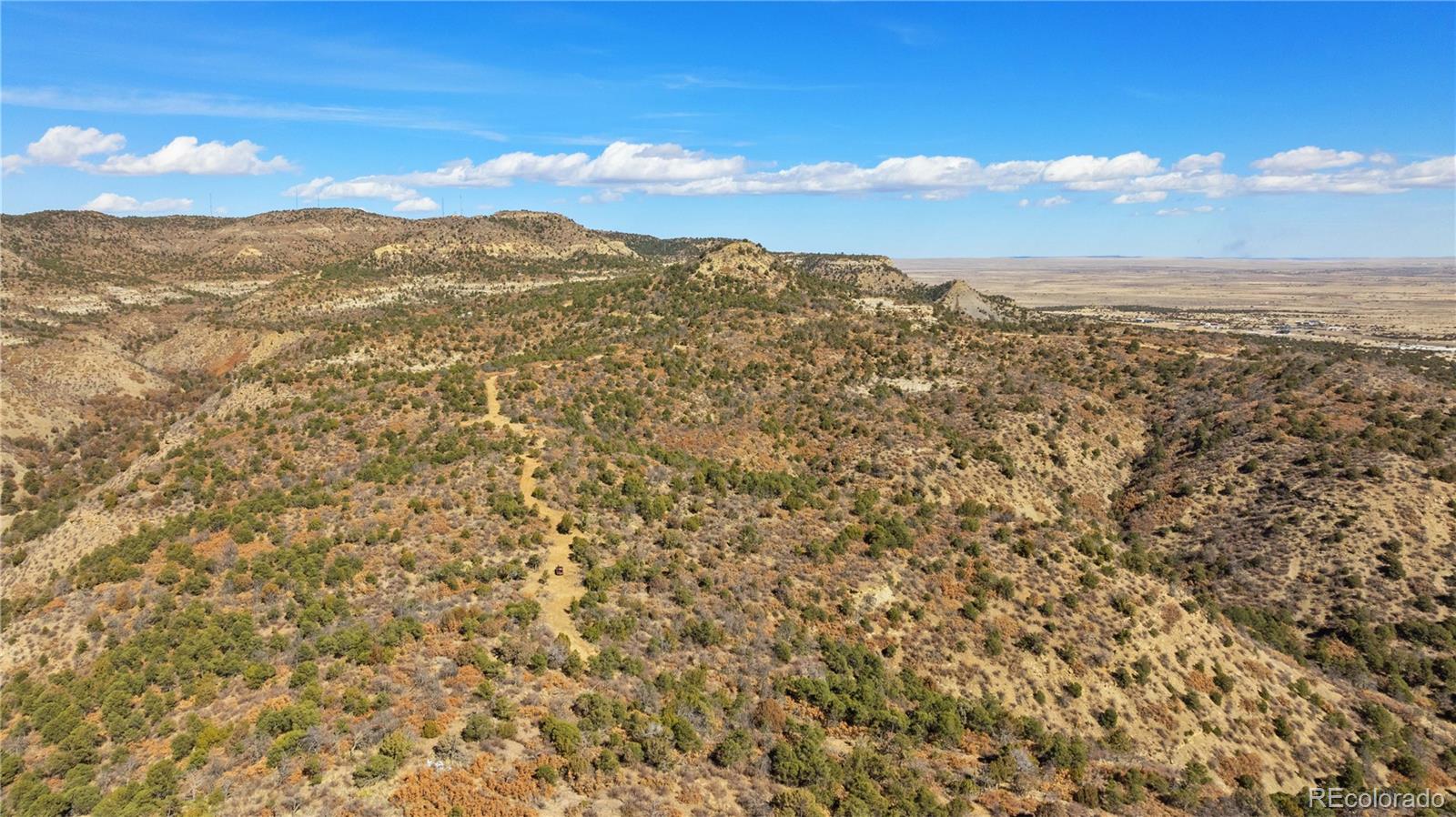 26 Rancho Verde Road Trinidad, CO 81082 - Photo 11 of 37 a view of a city with mountains in the background