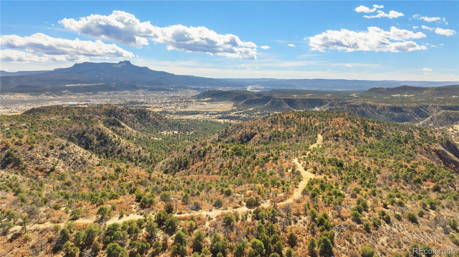 26 Rancho Verde Road Trinidad, CO 81082 - Photo 32 of 37 a view of a city with mountains in the background
