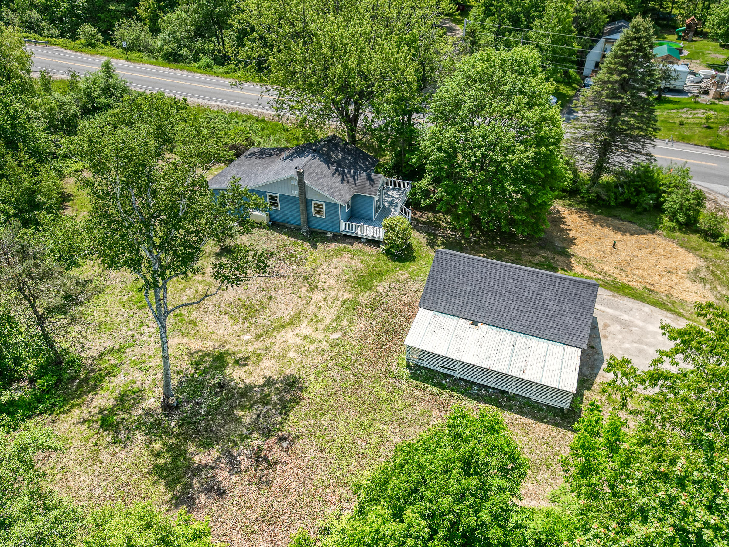 3 Brown Road Richmond, ME 04357 - Photo 33 of 39 Aerial 3