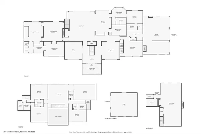 $3,750,000 | 761 Creekwood Drive South, Fairview, TX 75069