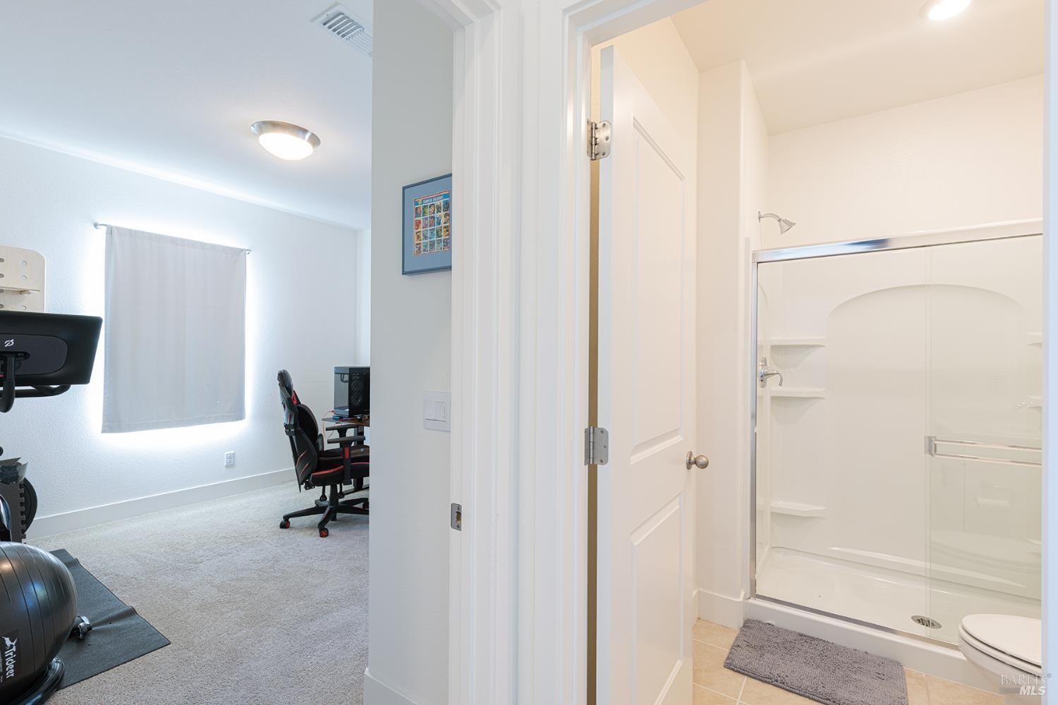 6092 Oak Leaf Place Rohnert Park, CA 94928 - Photo 8 of 39 a view of bathroom with a shower and a sink