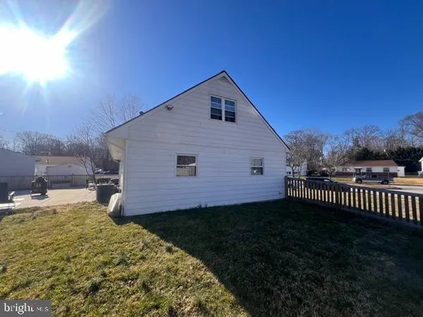 a view of a backyard with a garden