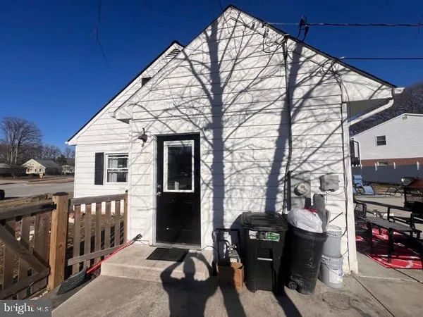 a view of a house with a patio