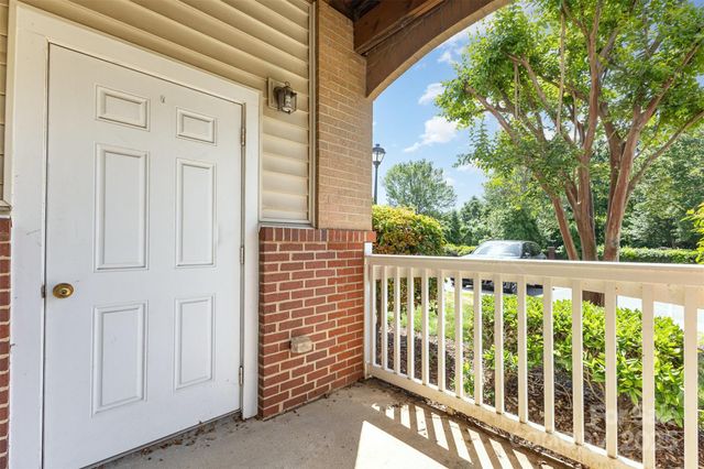 a view of a wooden fence