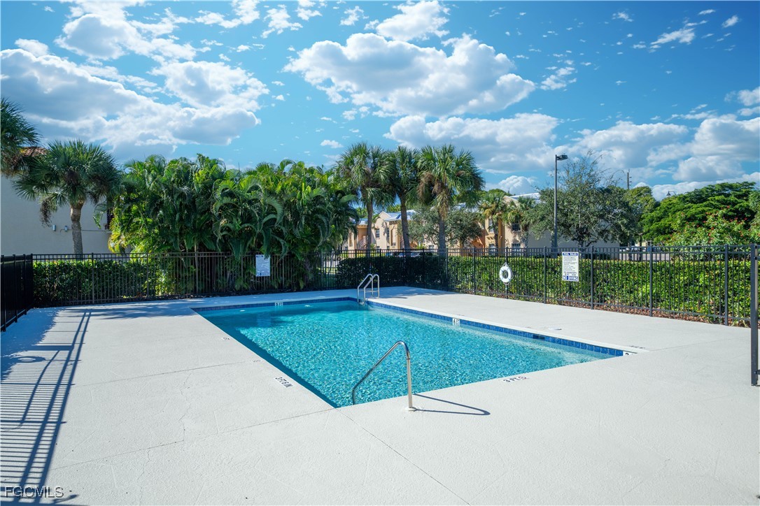 4172 Castilla Circle, Unit 201 Fort Myers, FL 33916 - Photo 29 of 34 a view of outdoor space yard and swimming pool