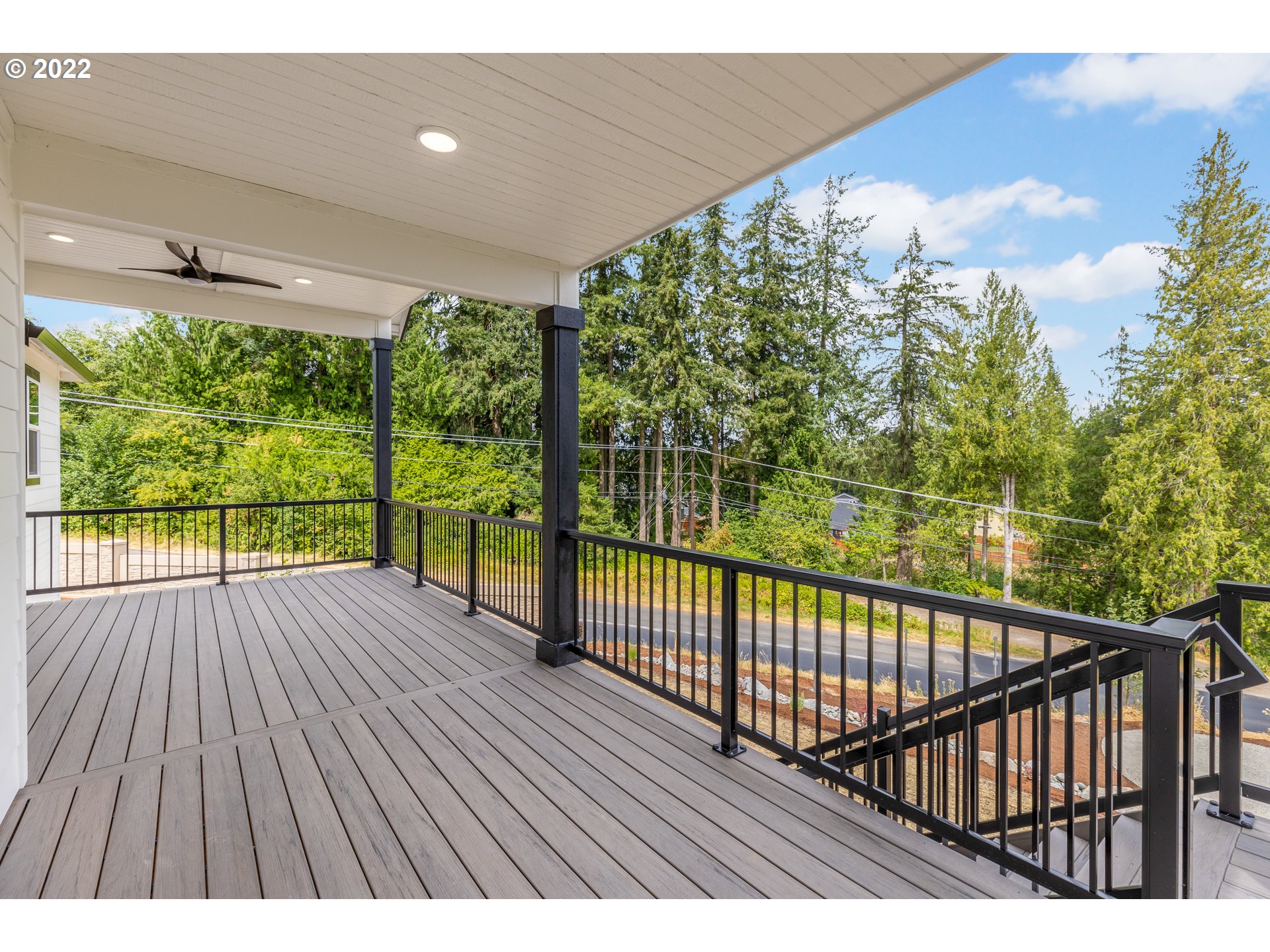 4118 South Hay Field Circle Ridgefield, WA 98642 - Photo 19 of 19 a view of balcony with wooden floor