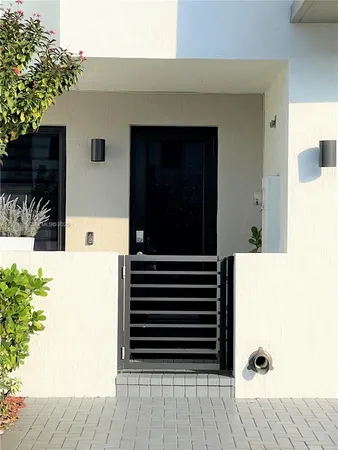 a view of dining room and wooden floor