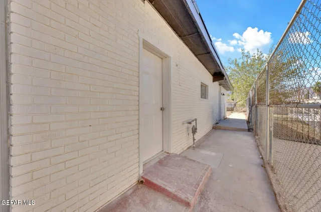a view of a house with a snow