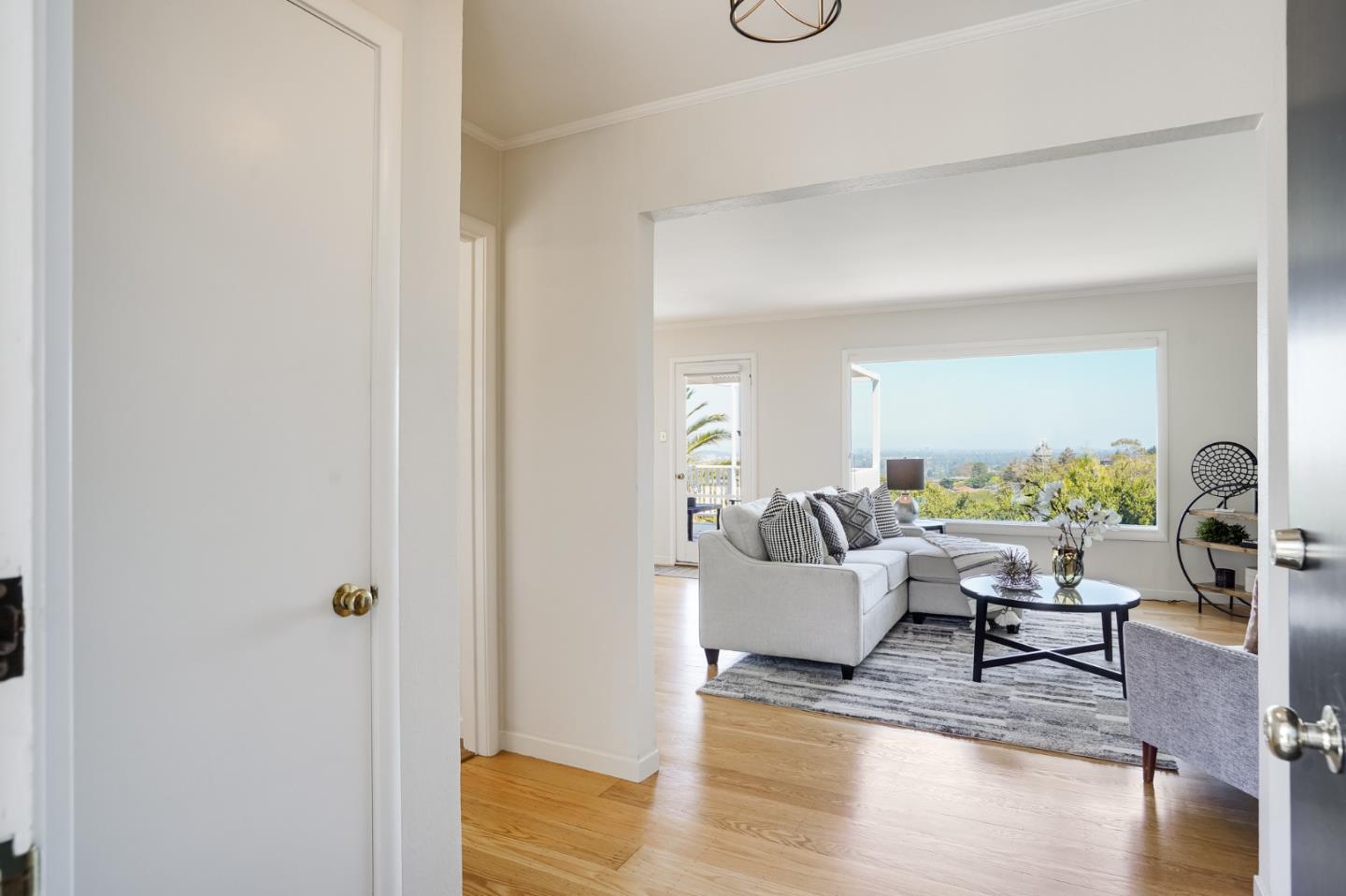 1273 Vista Grande Millbrae, CA 94030 - Photo 2 of 50 a living room with furniture and a large window