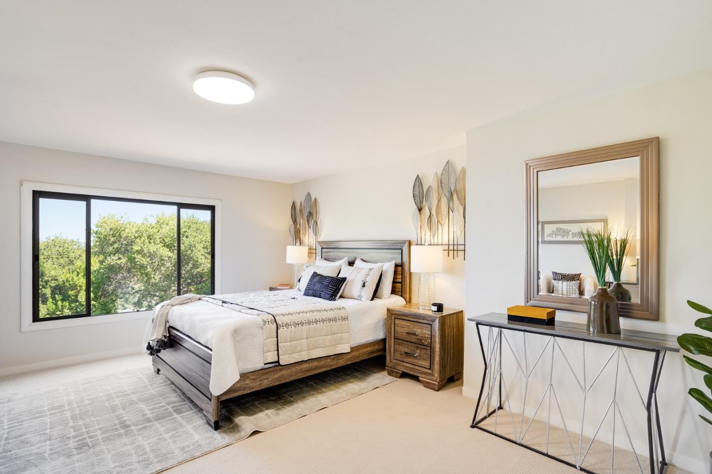 1273 Vista Grande Millbrae, CA 94030 - Photo 29 of 50 a bed room with a bed and a large window