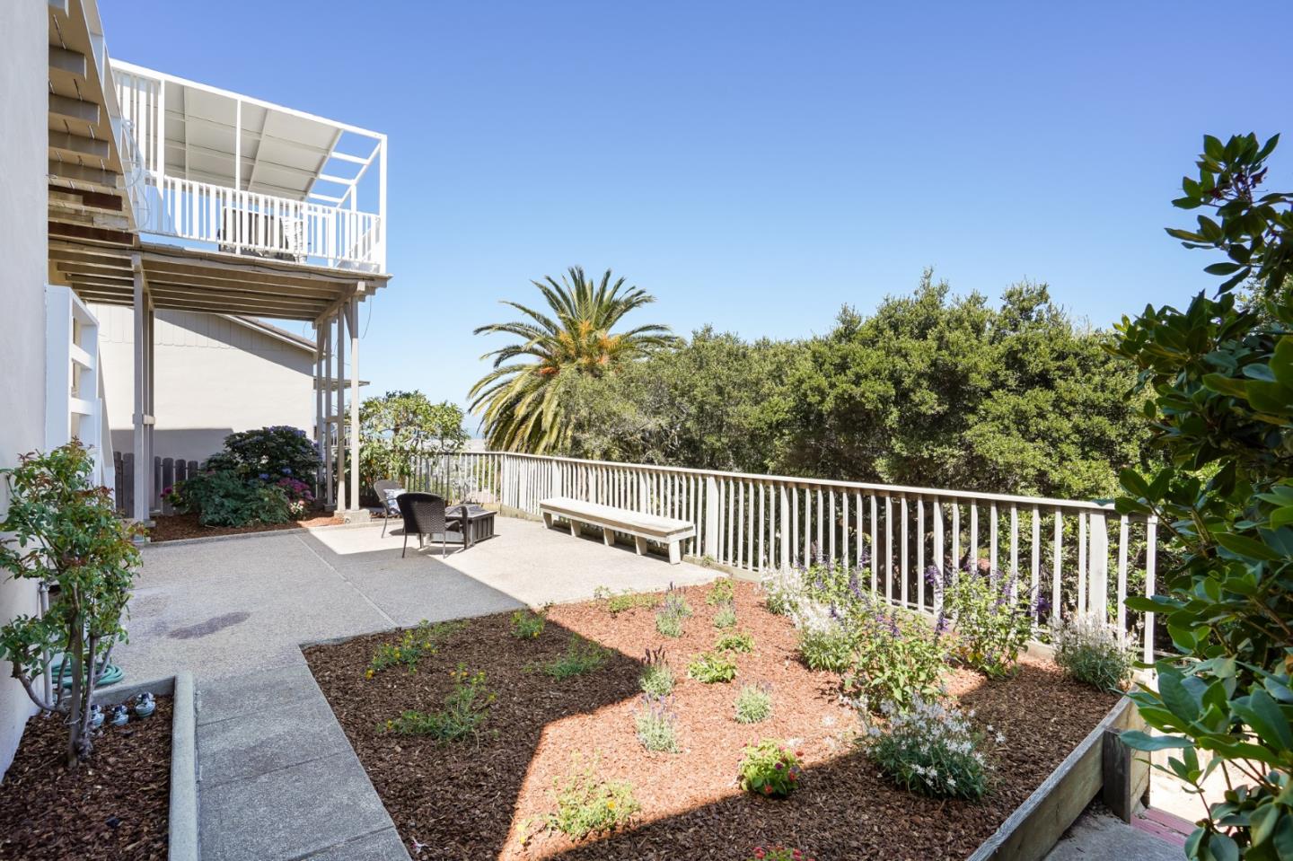 1273 Vista Grande Millbrae, CA 94030 - Photo 31 of 50 a view of balcony with wooden floor and outdoor seating
