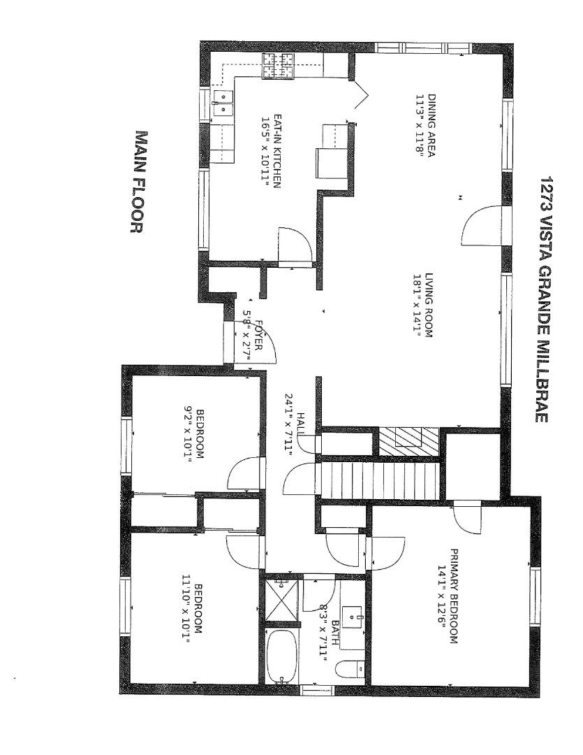 1273 Vista Grande Millbrae, CA 94030 - Photo 49 of 50 a picture of a book shelf