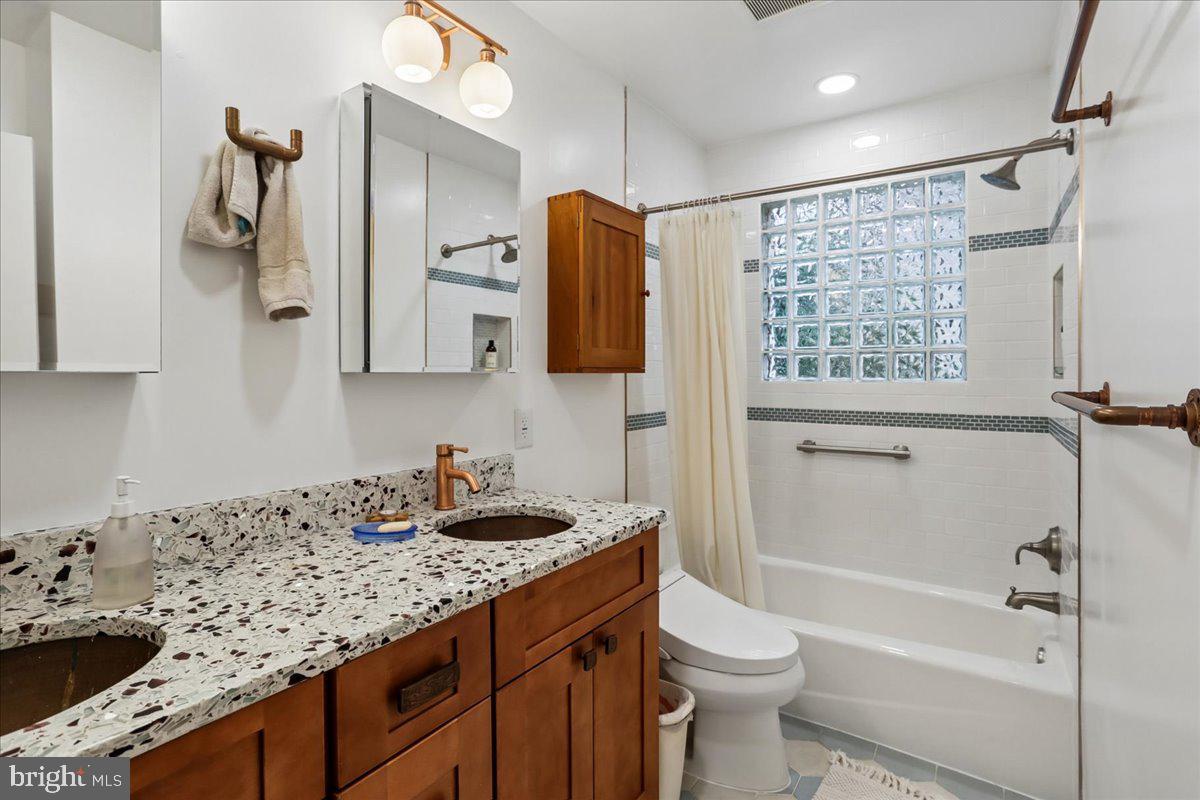 1703 Tilton Drive Silver Spring, MD 20902 - Photo 22 of 39 Modern bathroom with elegant finishes.