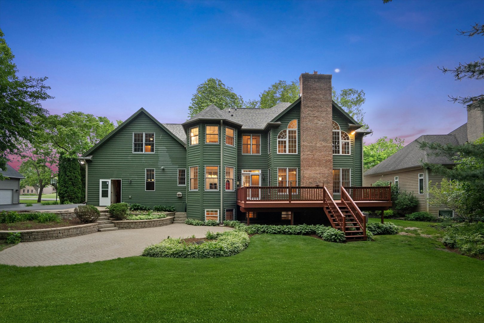 120 Fox Street Cary, IL 60013 - Photo 2 of 56 a front view of a house with a yard table and chairs